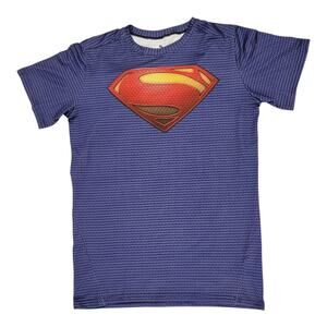 Cody Lundin Sport Superman Compression T Shirt Size XL Training Gym Activewear